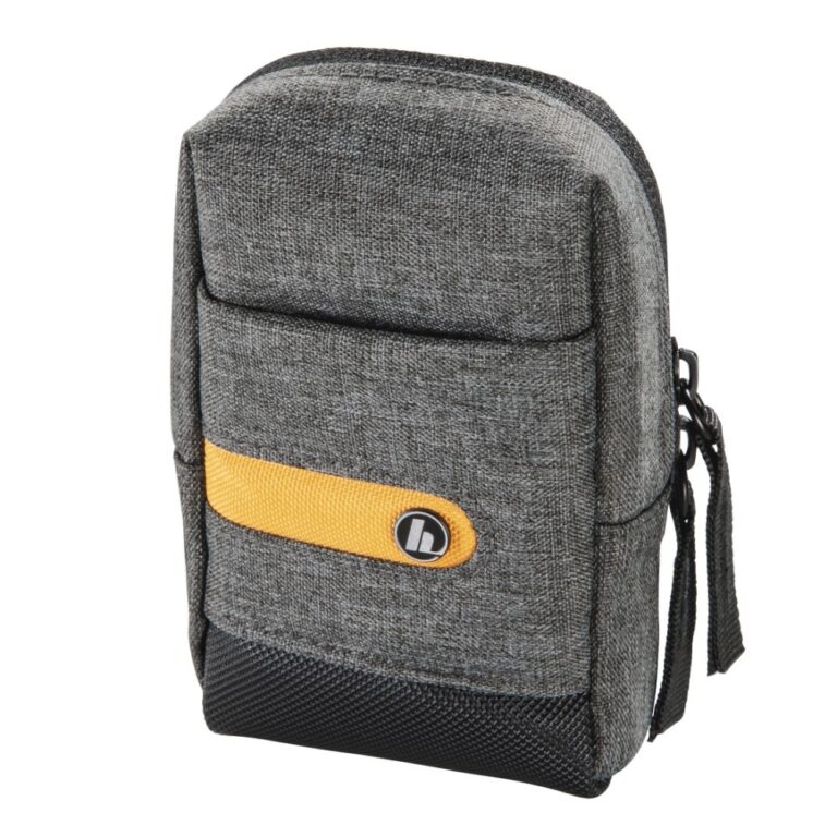 Hama Terra Universal Beltpack Case with Side Pocket - Grey, 65 x 30 x 110 mm