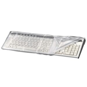 Hama Transparent Keyboard Dust Cover, 480 x 50 x 215 mm, EVA, Polyethylene