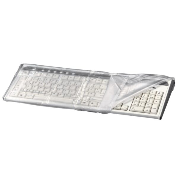 Hama Transparent Keyboard Dust Cover, 480 x 50 x 215 mm, EVA, Polyethylene