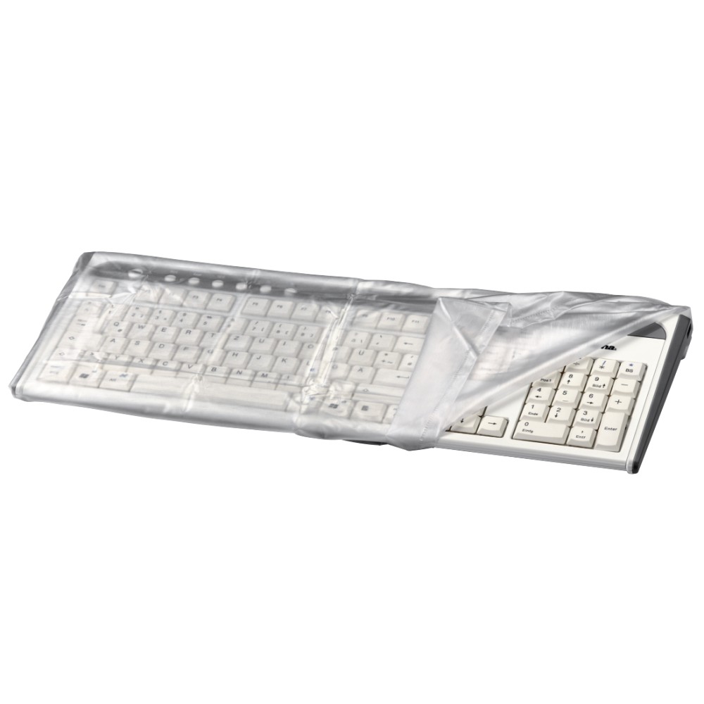 Hama Transparent Keyboard Dust Cover, 480 x 50 x 215 mm, EVA, Polyethylene