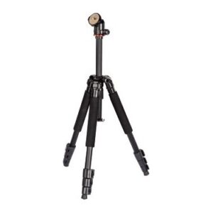 Hama Traveller 117 Ball Tripod for Data Projectors - 4kg Max Load, 117cm Max Height, Aluminium, Black