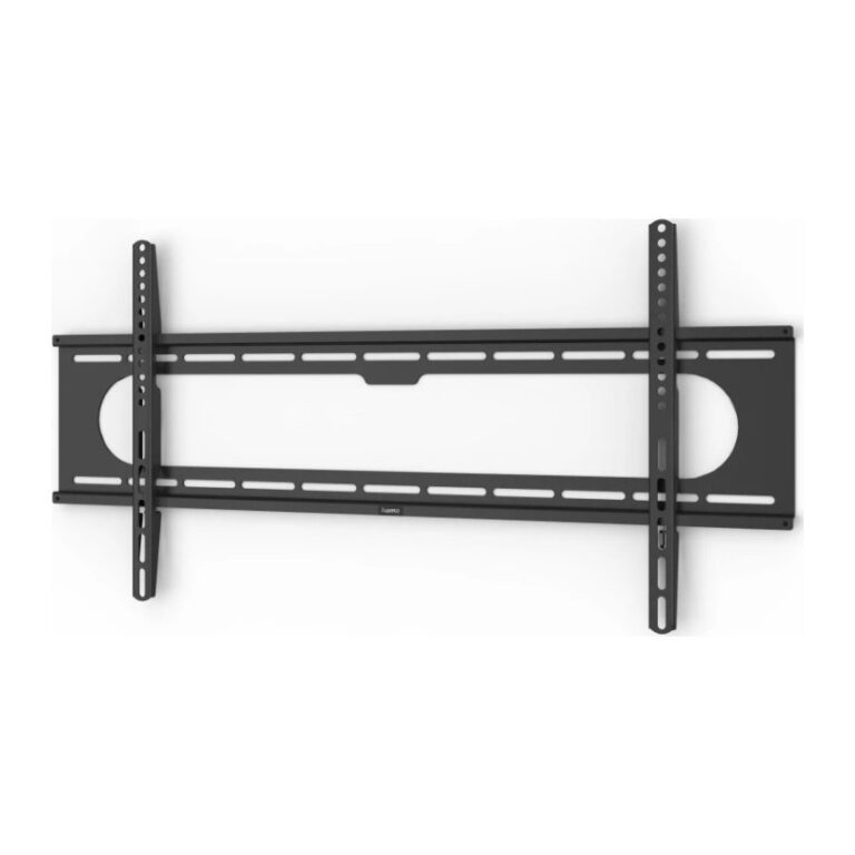 Hama TV Wall Mount for 37" to 90" Screens, Maximum VESA 800 x 400 mm, 100 kg Capacity, Black