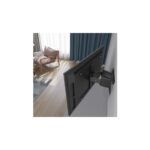 Hama Ultraslim Wall Mount for 37-90" TVs, VESA 200x200-600x400, Swivel, Tilt, Black