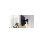 Hama Ultraslim Wall Mount for 37-90" TVs, VESA 200x200-600x400, Swivel, Tilt, Black