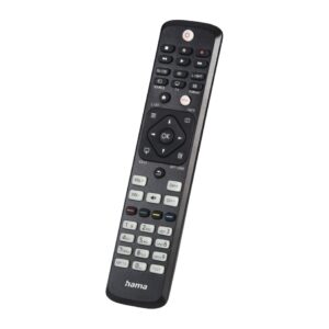 Hama Universal IR Wireless Replacement Remote Control for Philips TV, Black