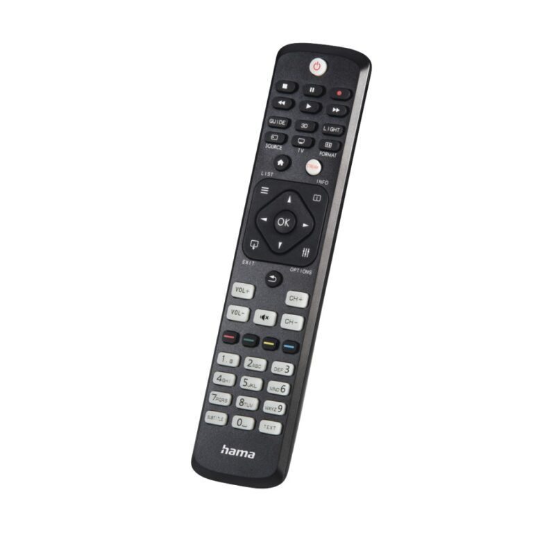 Hama Universal IR Wireless Replacement Remote Control for Philips TV, Black