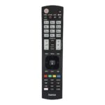 Hama Universal Remote Control for LG TVs, IR, Teach Function, Illuminating Buttons, Black
