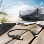 Hama USB 2.0 Cable 0.2m USB-C to USB-C, 480 Mbit/s, Gold Plated, Black