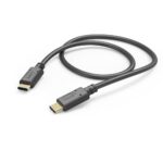 Hama USB 2.0 USB-C to USB-C Cable 1.5m, 480 Mbit/s, 3A, Gold-Plated Connectors, Black