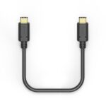 Hama USB 2.0 USB-C to USB-C Cable 1.5m, 480 Mbit/s, 3A, Gold-Plated Connectors, Black