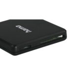 Hama USB 3.0 Multi-Card Reader, SD/microSD/CF, 5000 Mbit/s Data Transfer, Black