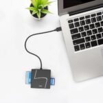 Hama USB 3.2 Gen 1 Type-A/Type-C Card Reader 5000 Mbit/s Black