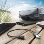 Hama USB-A to Lightning Charging Cable, 0.2m, Nylon, 2.4A, 480 Mbit/s, Black