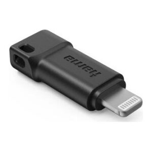 Hama USB-C to Apple Lightning MFI Adapter, Quick Charge, 480 Mbps, Black