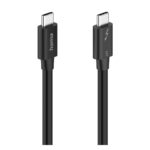 Hama USB-C to USB-C Cable 1m, USB 3.2 Gen 2, 80 Gbit/s, 240W Power Delivery, Black