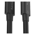 Hama USB-C to USB-C Cable 1m, USB 3.2 Gen 2, 80 Gbit/s, 240W Power Delivery, Black