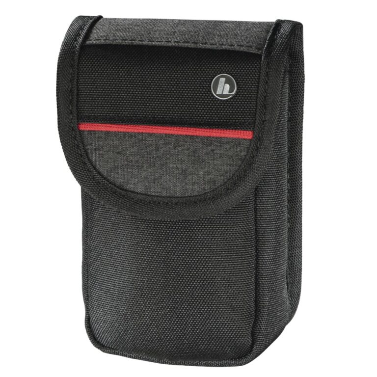 Hama Valletta Compact Case Any Brand Polytex Black Scratch Resistant (60x25x105mm)