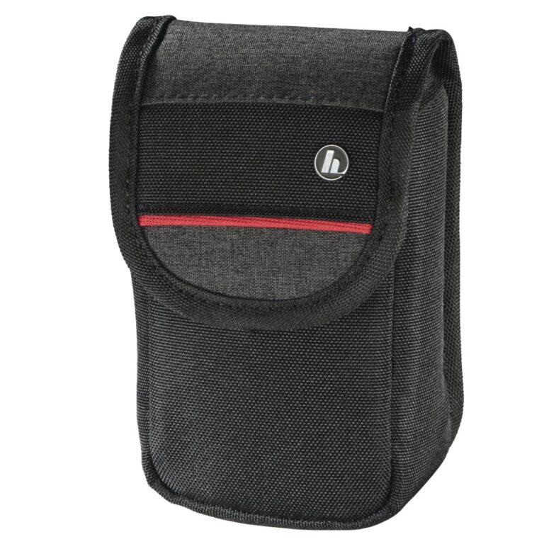 Hama Valletta Compact Case Black Polytex Scratch Resistant