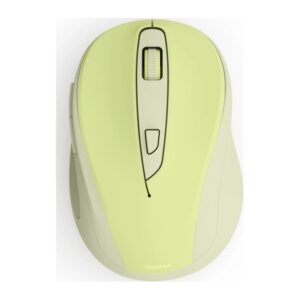 Hama WM-400 RF Wireless Optical Mouse 1600 DPI, Silent Click, 6 Buttons, Right-Hand, Green