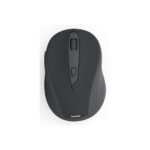 Hama WM-400 Wireless Optical Mouse, 1600 DPI, Silent Click, Ergonomic Right-Hand, Black
