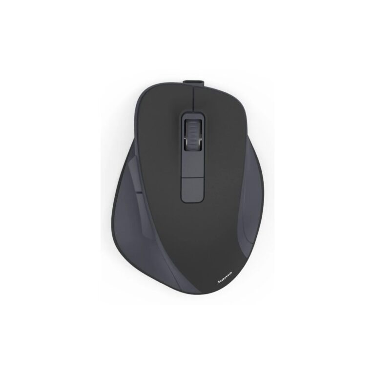 Hama WM-500 Wireless Optical Mouse, Right-Hand, 1600 DPI, Silent Click, Black