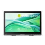 Hannspree HT165HPB 15.6" Full HD IPS LCD Touchscreen Monitor with Speakers, Black