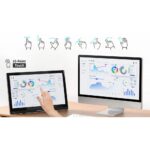 Hannspree HT165HPB 15.6" Full HD IPS LCD Touchscreen Monitor with Speakers, Black