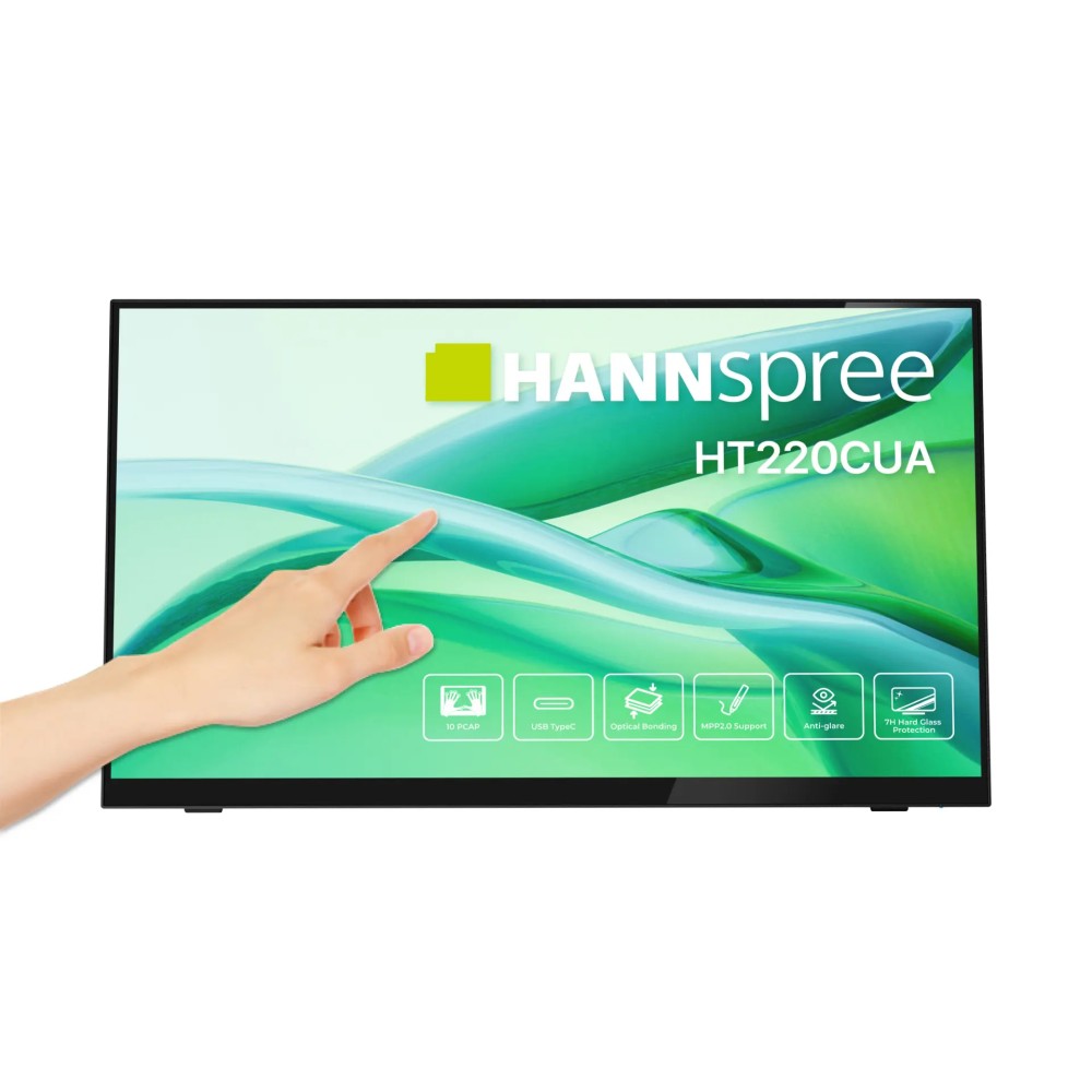 Hannspree HT220CUA 21.4" Full HD LED Touchscreen Monitor 60 Hz IPS Black Hannspree HT220CUA 21.4" Full HD LED Touchscreen Monitor 60 Hz IPS Black