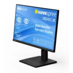 Hannspree Hybri EB241CJB 23.8" Full HD 75Hz TN Monitor with USB-C 65W PD Black
