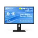 Hannspree Hybri EB241CJB 23.8" Full HD 75Hz TN Monitor with USB-C 65W PD Black