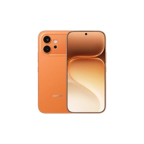 Honor 600 5G Smartphone, 6.57" AMOLED, Snapdragon 7 Gen 4, 8GB RAM, 256GB Storage, Dual SIM, Orange