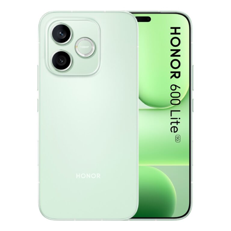 Honor 600 Lite 6.6" 5G Phone - 256GB Storage, 8GB RAM, 108MP Camera, Green