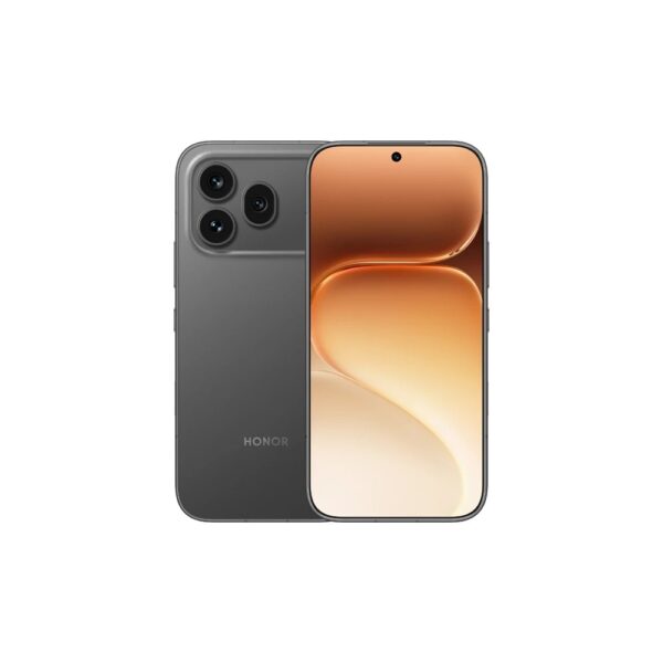 Honor 600 Pro Android 16.0 Phone, 6.57" 120Hz AMOLED, Snapdragon 8 Elite, 5G, 512GB, 12GB RAM, Black