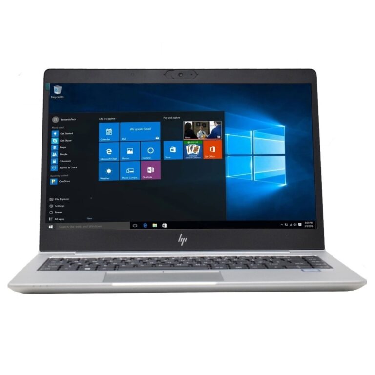 HP EliteBook 840 G6 14-Inch Full HD Laptop, Intel Core i5-8365U, 16GB RAM, 256GB SSD, Windows 11 Pro, Silver