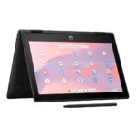 HP Fortis Flip G1m Chromebook 11.6" HD Touchscreen MediaTek 520 8GB RAM 64GB eMMC ChromeOS Black