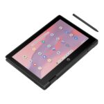 HP Fortis Flip G1m Chromebook 11.6" HD Touchscreen MediaTek 520 8GB RAM 64GB eMMC ChromeOS Black