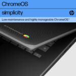 HP Fortis G1i 14" Full HD Touchscreen Chromebook - Intel N150, 8GB RAM, 128GB UFS, ChromeOS, Black