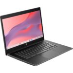HP Fortis G1i 14" HD Touchscreen Chromebook - Intel N150, 4GB RAM, 32GB eMMC, ChromeOS, Black