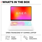 HP OMEN 14-fb0014na Gaming Laptop 14" 3K 120Hz OLED Intel Core Ultra 7 155H 16GB RAM 1TB NVMe SSD RTX 4050 6GB Windows 11 White