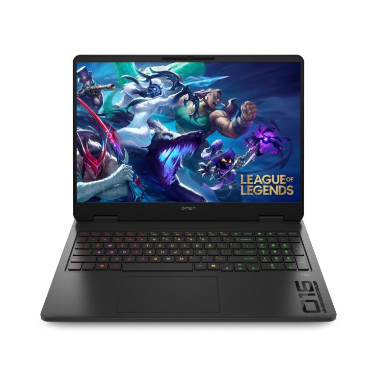 HP OMEN 16-ap0006na Gaming Laptop, 16" 2K 144Hz IPS, Ryzen AI 5 340, 16GB DDR5, 1TB NVMe SSD, RTX 5050 8GB, Win 11 Home, Black