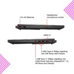 HP OMEN 16.1" Full HD 144Hz Gaming Laptop, Ryzen 7 7840HS, 16GB DDR5, 512GB NVMe SSD, RTX 4050 6GB, Win 11 Home, Black