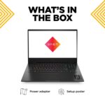 HP OMEN 16.1" Full HD 144Hz Gaming Laptop, Ryzen 7 7840HS, 16GB DDR5, 512GB NVMe SSD, RTX 4050 6GB, Win 11 Home, Black