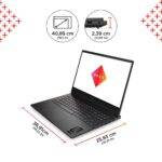 HP OMEN 16.1" Full HD 144Hz Gaming Laptop, Ryzen 7 7840HS, 16GB DDR5, 512GB NVMe SSD, RTX 4050 6GB, Win 11 Home, Black