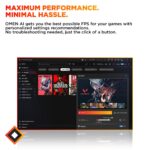 HP OMEN 16L Gaming PC, Ryzen 5 8500F 4.7GHz, RTX 3050 8GB, 16GB DDR5, 1TB NVMe SSD, Win 11 Home, Black