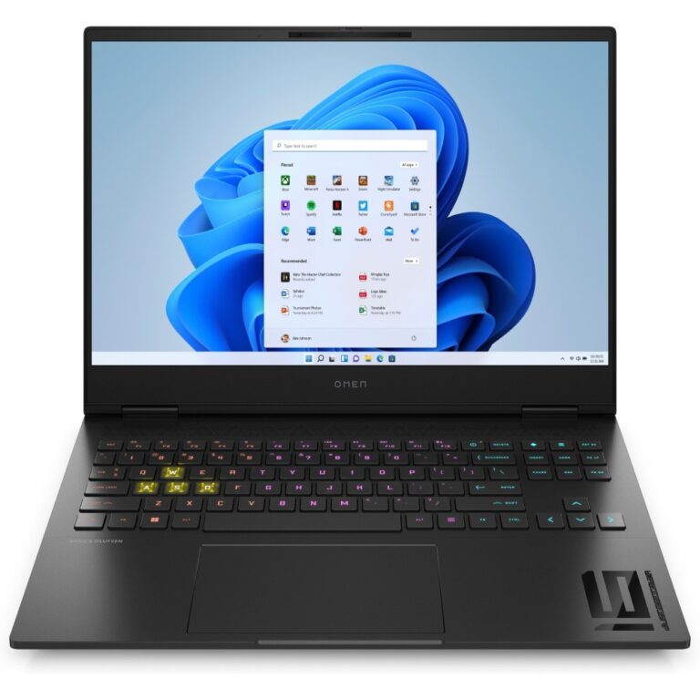 HP OMEN Transcend 16 Gaming Laptop - 16" 1920x1200 165Hz IPS, i7-13700HX, 16GB DDR5, 1TB NVMe, RTX 4060 8GB, Win 11, Black