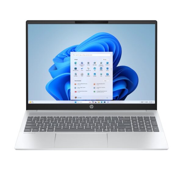HP OmniBook 16-ba1506sa Laptop, 16 Inch 2K IPS Screen, Intel i3-1315U, 8GB RAM, 512GB SSD, Windows 11 Home, Glacier Silver