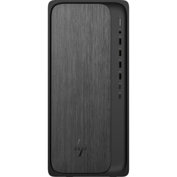 HP OmniDesk M02-0003na Tower PC - Ryzen 7 8700G (5.1 GHz, 8 Cores), 16GB DDR5 5200MHz, 2TB NVMe PCIe 4.0 SSD, Win 11 Home, Black