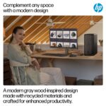 HP OmniDesk M02-0003na Tower PC - Ryzen 7 8700G (5.1 GHz, 8 Cores), 16GB DDR5 5200MHz, 2TB NVMe PCIe 4.0 SSD, Win 11 Home, Black