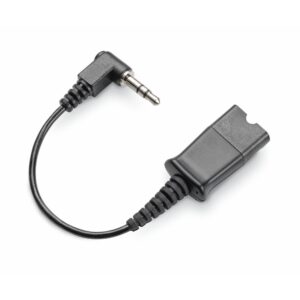 HP Poly 0.15m 3.5mm to QD Cable for EncorePro 300, 500, and 700 Series Headsets