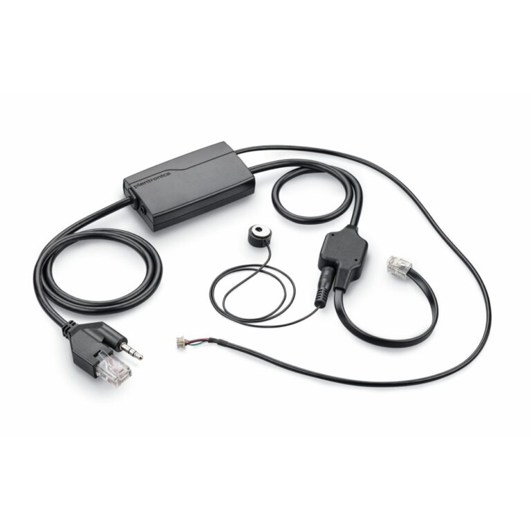HP Poly APN-91 Electronic Hookswitch TAA Black